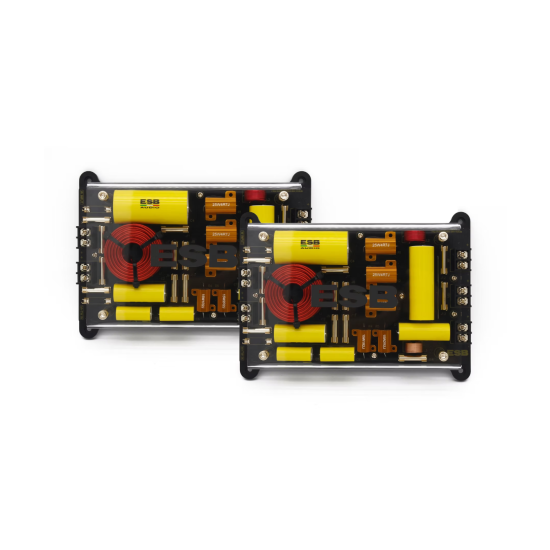 ESB AUDIO 8.6K3 CX 3-drożna zwrotnica pasywna (para) Hi-End Car Audio